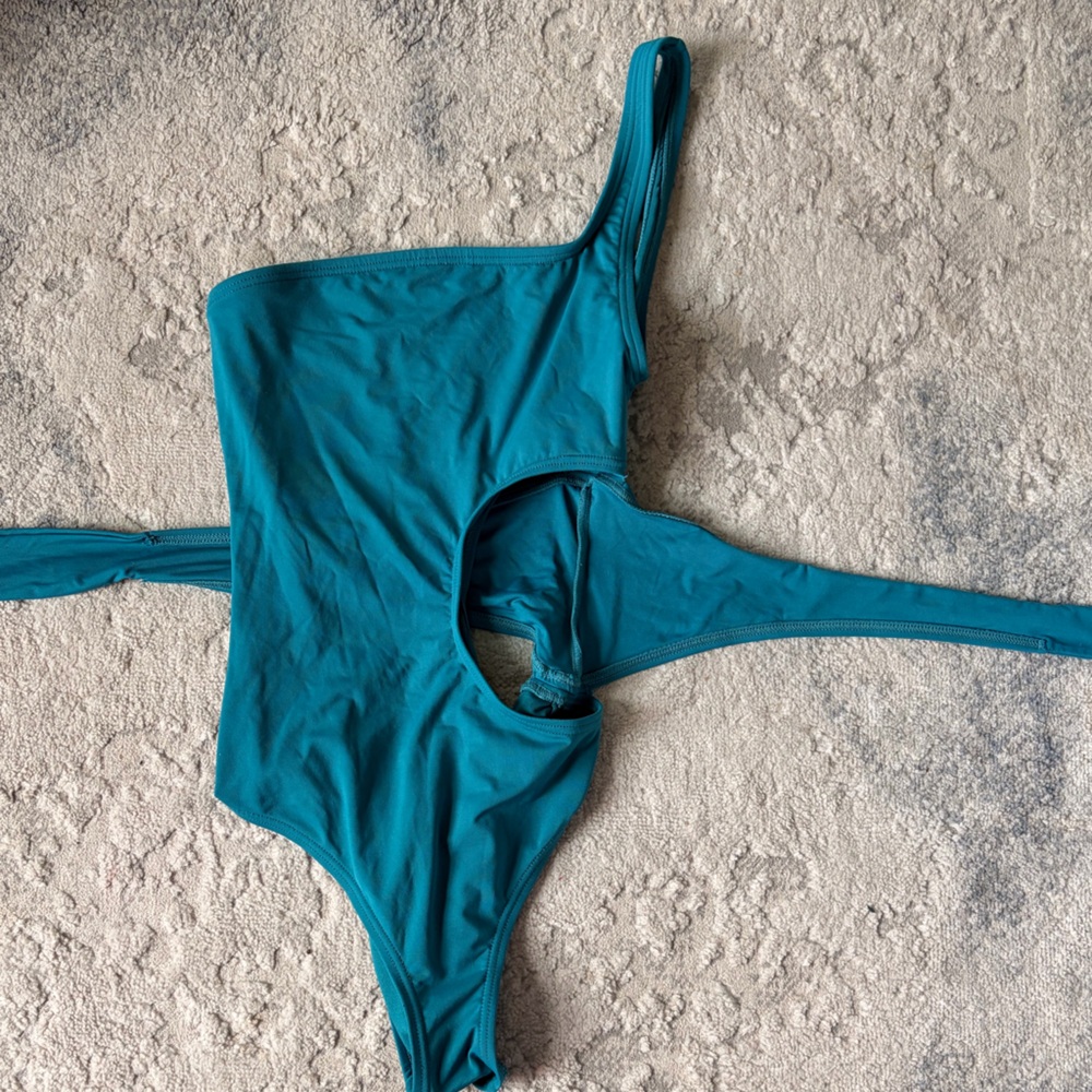 Teal One-Piece Swimsuit